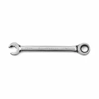 GEARWRENCH Combination Ratcheting Wrench: Alloy Steel, Full Polish Chrome, 13 mm Head Size, Std (MPN 85513)