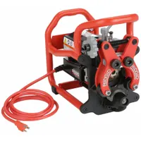 RIDGID Corded Beveler for Pipe: 115V, Single-Phase, Portable, For Stainless Steel/Steel, 1.2 hp (MPN B-500)