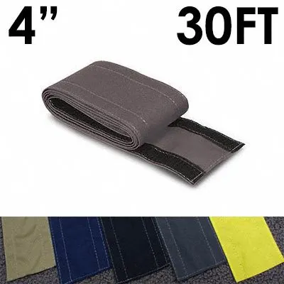 ELECTRIDUCT Cable protector: 4 in Overall Wd, 30 ft Lg, Nylon - Fabric Hook-and-Loop Cable Floor Covers