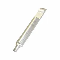 Silver-plated copper bar contact for SB120 series connectors. Rated 240 A continuous current, accepts 1 AWG wire. Used in high-current electrical connections for power distribution, battery banks, and industrial equipment