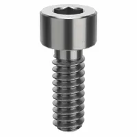 Socket Head Cap Screw: #4-40 Thread Size, 5/16 in Lg, Std, Plain, Stainless Steel, 316 H5 (MPN ZSS61604C05)