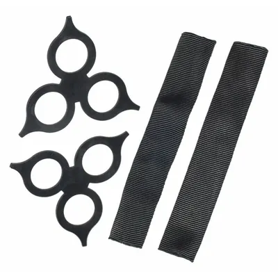 LOCKJAW Synthetic Shackle Kit: Soft Shackles, HMPE/Polyethylene, (2) Lock Rings/(2) Sleeves - Replacement Sleeves & Lock Rings for Synthetic Shackles