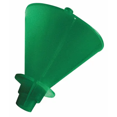 FUNNEL KING Spout Funnel: Polyethylene, 8 fl oz Fluid Capacity, 4 in Overall Dia, 4 in Overall Ht - Spout Funnels