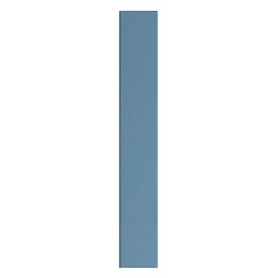 ASI GLOBAL PARTITIONS Partition Column: Plastic Polymer, Pebble, Blue, 82 in Ht, 12 in Wd - Pilasters for Bathroom Partitions