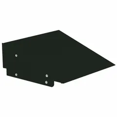 This slope top kit is designed for 12-inch wide standard lockers. Made of steel with a powder-coated finish in Light Gray, it helps prevent items from resting on top of lockers, promoting cleanliness. Suitable for use in schools, gyms, and industrial changing rooms.