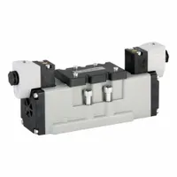 Solenoid Air Control Valve: Four-Way / Three-Position, 5599-2, Double Solenoid, Closed, 120V AC (MPN H35VXBG023C)