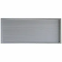 Door Louver Kits: Steel, 6 in Louver Ht, 24 in Louver Wd (MPN LV-IY-G 24 x 6)