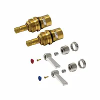 ADVANCE TABCO Cartridge: For Advance Tabco Series, Use with Hot/Cold Water, Brass, Brass (MPN K-00B)