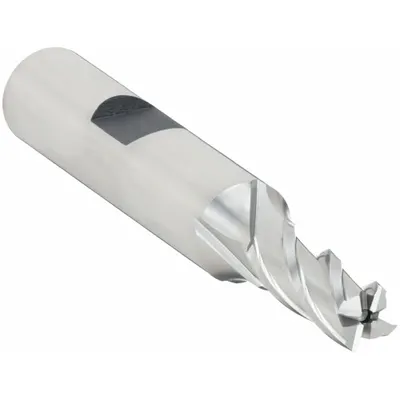 YG-1 Square End Mill: High Speed Steel, 4 Flute, 1/4" Mill Dia, 5/8" LOC - General Purpose High-Speed Steel Square End Mills