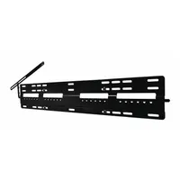 PEERLESS Universal Flat Mount: Wall, For 40 in to 80 in Screens, Max. 150 lb, Fixed, Fused Epoxy (MPN SUF661)