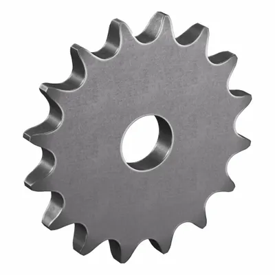 TRITAN Roller Chain Sprocket: No Hub, For Single Strands, 40, 16 Teeth, 2.563 in Pitch Dia - Size 40 Plain-Bore Roller Chain Sprockets