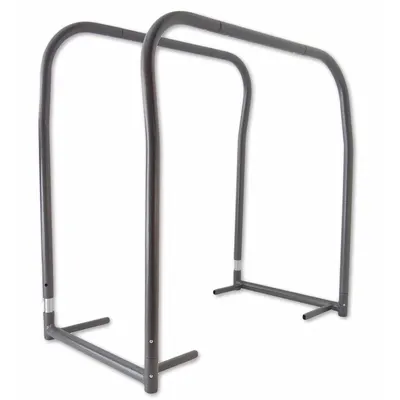 SNAP-LOC Panel Bar Set: 400 lb Load Capacity, 35 in Overall Lg, 1 1/4 in Dia, 20 in Overall Wd - End Racks for Platform Trucks
