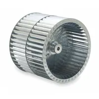 Blower Wheel: Forward-Curved, 12 3/16 in Dia, 6 in W, CW Hub End, Steel Wheel, 2 Inlets, 1/2 in Bore (MPN 2UTW3)