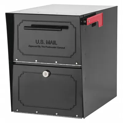 ARCHITECTURAL MAILBOXES Mailbox: Not USPS Master Lock Compliant, 1 Doors, Horizontal - Single-Unit Mailboxes