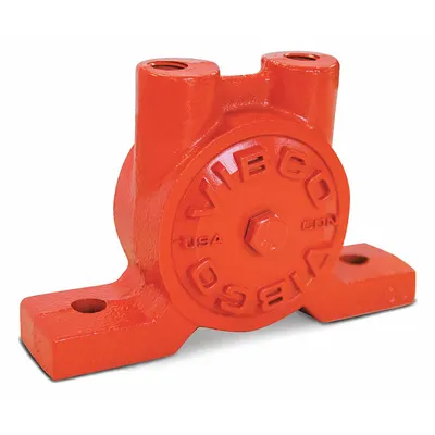VIBCO Pneumatic Vibrator: 260 lbf, 16,000 vpm, 1/4 in NPT, BV, 77 dBA, Cast Iron - General Purpose Turbine & Ball Vibrators