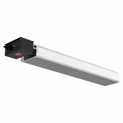 RE-VERBER-RAY Gas Fired, Decorative, Two Stage, Low Intensity Tube Heater: Propane - Suspended Infrared Tube Gas Ceiling Heaters