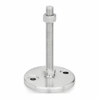 JW WINCO Male-End Leveling Mount: Swiveling Stud, 1/2"-13 Thread Size, 3.15 in, 3,822 lbf Capacity (MPN 23-80-1/2X13-150-D0-SK)