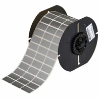 Pre-Cut Label Stock Roll: 1/2 in x 1 in, Acrylic, Permanent Adhesive, 7,000 Labels, Permanent (MPN B33-5-413)