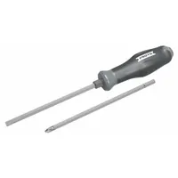 PROTO Multi-Bit Screwdriver: Proto, 10 or Less Tips, 8 Pieces, 8 Bits, Alloy Steel, Single End (MPN J9326)