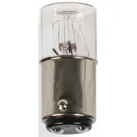 EDWARDS SIGNALING Incandescent Bulb: Incandescent, Double Contact Bayonet (BA15d), (T) Tubular (MPN 2705W24V25PK)