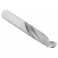 OSG Jobber Length Drill Bit: #30, 135° 4-Facet Point, Solid Carbide, Slow Spiral (MPN 215-1285)