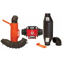 AIR SYSTEMS INTERNATIONAL Confined Space Fan Kit: 115 V AC, 8 in_10 in Duct Dia, 1/3 hp Horsepower (MPN SVF10EXCUP)