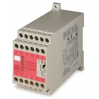 OMRON Safety Relay Extension Module: DIN-Rail Relay Mounting, 8 Pins/Terminals, 24V AC/DC, 2 Inputs (MPN G9SAEX301)