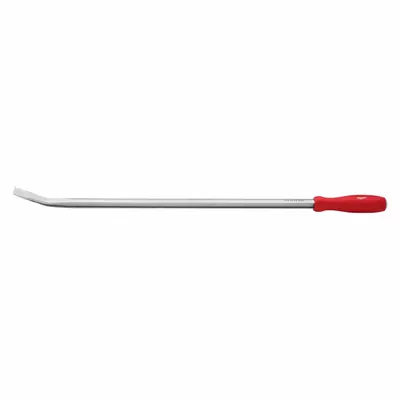 MILWAUKEE Pry Bar: Wedge End, 36 in Overall Lg, 5/8 in Bar Wd, 1 1/8 in End Wd, N No T No - Screwdriver-Handle Pry Bars