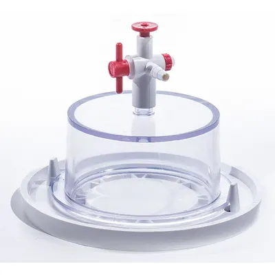 SP SCIENCEWARE Vacuum Desiccator: Vacuum, Rectangular, 0.02 cu ft Capacity, Polycarbonate - Vacuum Desiccators