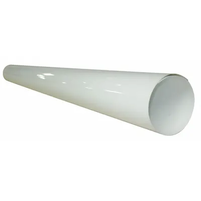 JOHNS MANVILLE Pipe Insulation Jacketing: PVC Jacket, For Straight Runs Fitting, For 2 1/2 in Max OD - PVC Jacketing for Insulation Tubes
