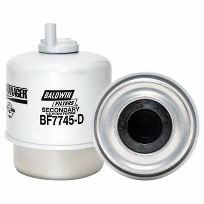 BALDWIN FILTERS Fuel Filter: Cartridge, 4 1/2 in Overall Lg, 3 5/16 in Outside Dia - Can-Type Fuel/Water Separators