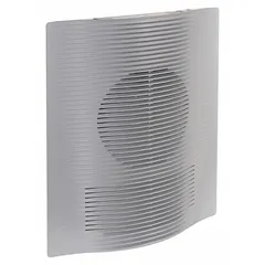 This large recessed electric wall heater operates on 208V AC single-phase power and provides dual wattage output of 1800 W or 4800 W. It features a 5-2 programmable thermostat for scheduling heating cycles. The unit includes a gray grille and has rough-in dimensions of 18-3/16 in x 14-1/4 in x 3-7/8 in. Suitable for supplemental or primary heating in commercial or industrial spaces.