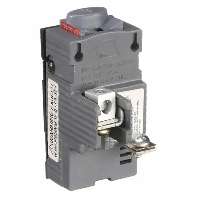 PUSHMATIC Miniature Circuit Breaker: 15 A Amps, 120V AC, 1.5 in Wd, 10kA at 120V AC - Pushmatic Miniature Circuit Breakers