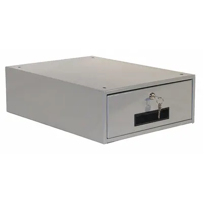 PRO-LINE Drawer: 6 in Overall Ht, 15 in Overall Wd, 19 1/4 in Overall Dp, Gray - Drawers, Cabinets, & Hardware for Workbenches