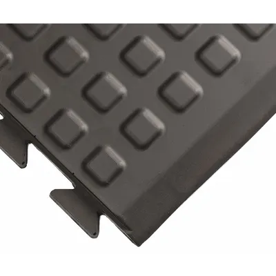 WEARWELL Interlocking Antifatigue Mat Tile: Interlocking Antifatigue Mat Center Tile, 3 ft x 5 ft - Wearwell Rejuvenator Runner Interlocking Mat System