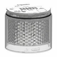 SCHNEIDER ELECTRIC Tower Light Module: Multi-Mode, 24V AC/DC, Multi-Color, 2 13/16 in Overall Dia (MPN XVB7CM9)