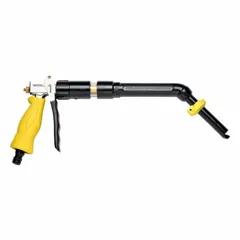 This battery watering gun is used to safely refill lead-acid batteries in electric forklifts and other battery-powered industrial equipment. It has an overall width of 7 inches and helps prevent overfilling and acid splash during maintenance.