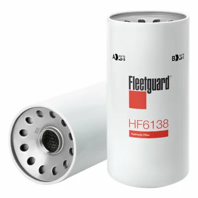 FLEETGUARD Automotive Hydraulic Fluid Filter: 16 5/8 in Overall Lg, 5 1/16 in Outside Dia - Spin-On Fuel Filters