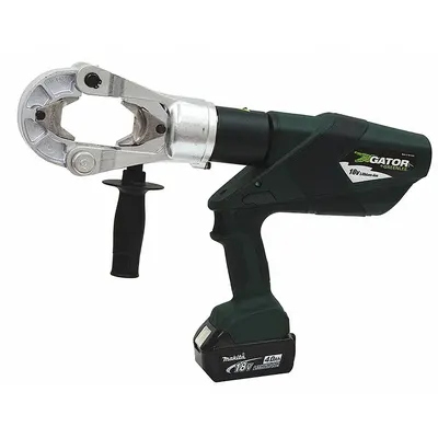 GREENLEE Cordless Crimping Tool: 18 V, Die Head, 1,500 kcmil Max Copper, For P/U Dies - Greenlee Crimpers