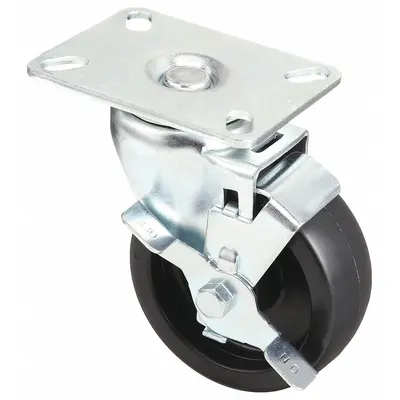 OEM Plate Caster: Swivel - General-Purpose NSF-Listed Sanitary Plate Casters