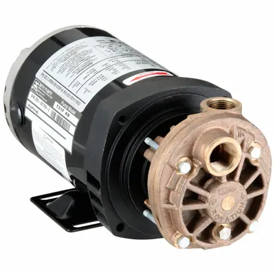Dayton Turbine Pump: 1/2 hp, 115/208-230V AC, 110 psi Shut Off - Turbine Centrifugal Pumps