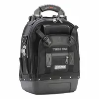 VETO PRO PAC Tool Bag: 13 in W 10 in D 19 1/2 in H, Ballistic Polyester/Polypropylene, Black, Nylon (MPN Tech Pac Blackout)