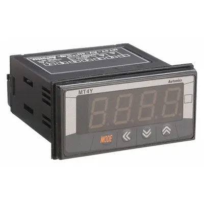 AUTONICS Digital Panel Meter: -1,999 Display Span - Min, 9,999 Display Span - Max - AC Voltage Digital Panel Meters