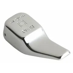 Lever handle for Chicago Faucets Naiad Cartridges Series metering faucets. Constructed of brass with a polished chrome plate finish. Designed for use with hot water. Compatible with Chicago Faucets Naiad Cartridges.