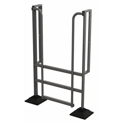 TRI-ARC Configurable Platform Ladder: 6 ft Overall Ht, 35 in Overall Wd, 35 in Overall Dp - Rooftop Base Ladders & Stairs