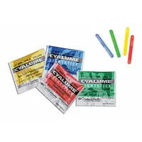 CHEMLIGHT BY CYALUME TECHNOLOGIES Lightstick: NSN 6260-01-209-4434, Green, 1/8 in Overall Dia, 50 PK (MPN 9-44340PF)