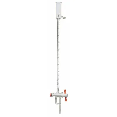 KIMBLE Automatic Fill Buret: 10 mL, B, 515 mm, ±0.04 mL, 0.1 mL Inc - Class B Glass Burets