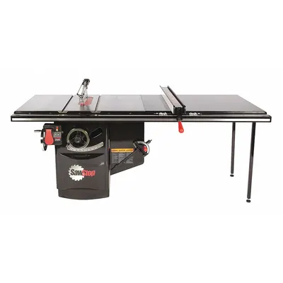SAWSTOP Table Saw: 230 V AC Volt, 17.8 A Current, 10 in Blade Dia. - Cabinet Table Saws with Automatic Safety Blade Retraction