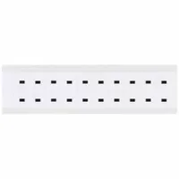 Punctuation Label: 5/8 in Character Ht, Indoor/Outdoor, Non-Reflective, Gothic, Black, Dash (-) (MPN 9712-DSH)