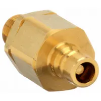 SNAP-TITE Hydraulic Quick Connect Hose Coupling: 1/4 in, Brass, 416.35 lpm Max. Flow Rate, Nitrile (MPN BVHN4-4M)